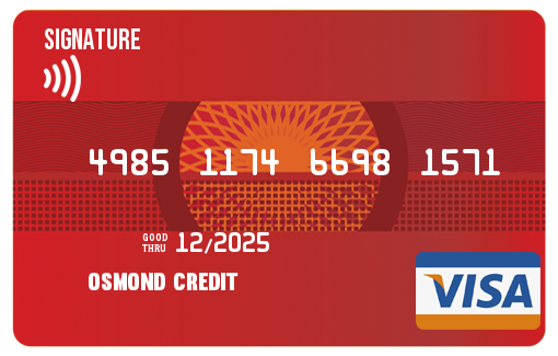 Osmond Credit Aventura Visa Card for Business